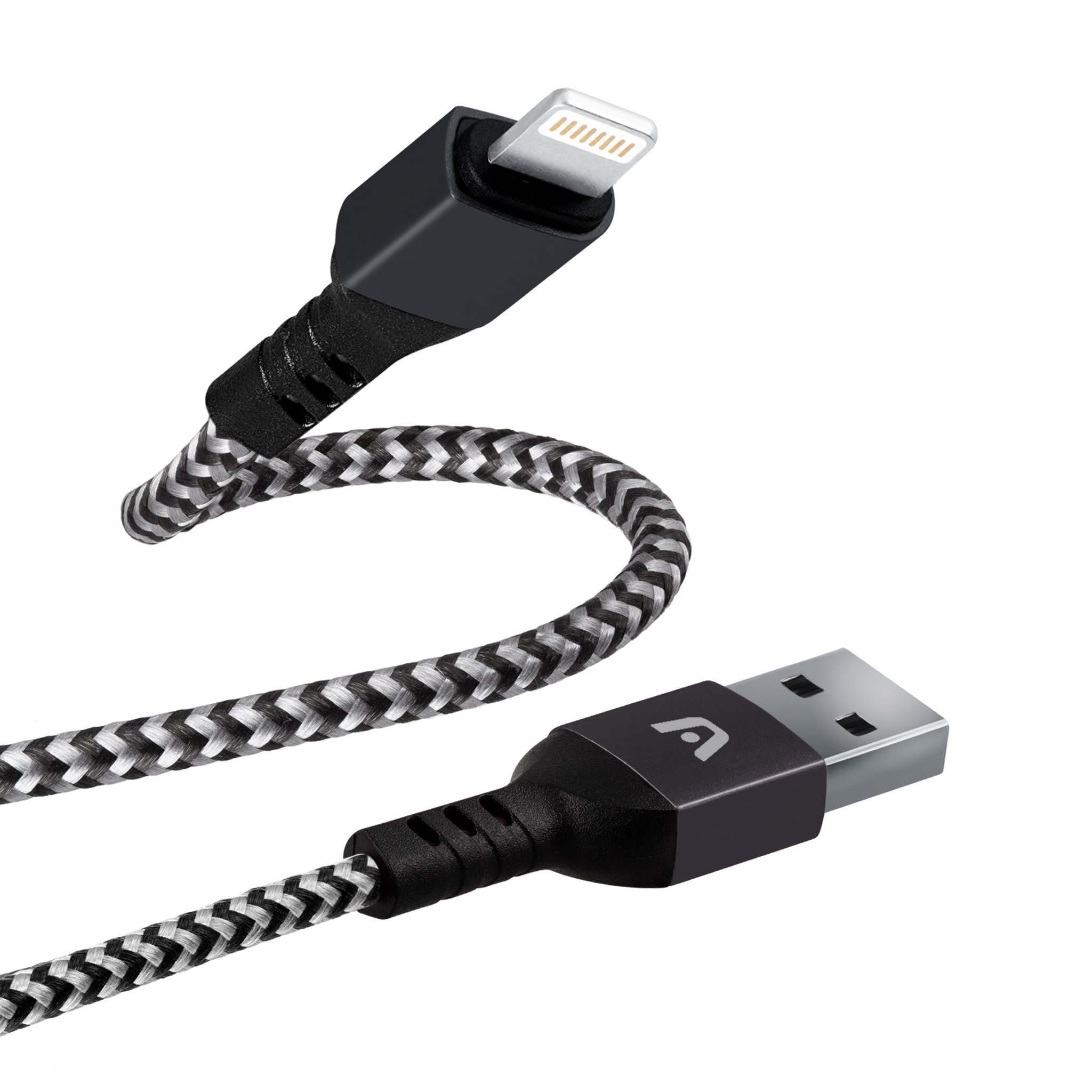 Cable Xtech XTC-511 USB-C a USB-A (1.8 Metros, Negro/Blanco) | Computación 🖥️