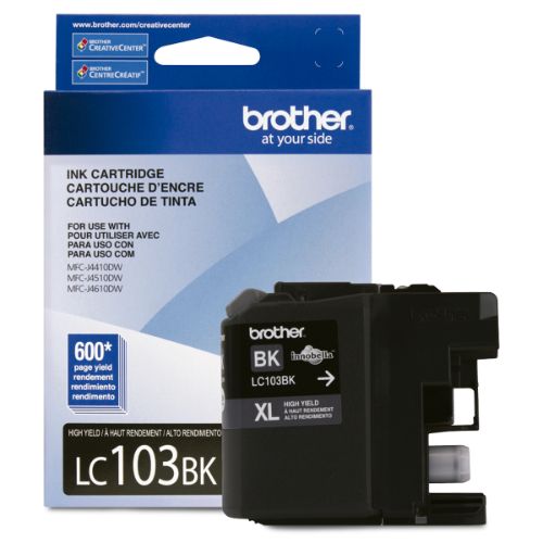 Brother LC103BK Original | Cartucho de tinta | Negra | Tintas Brother Originales