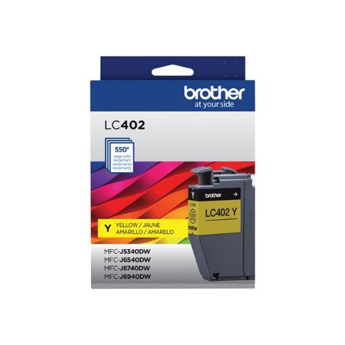 Brother LC402YS Original | Cartucho de tinta | Amarillo | Tintas Brother Originales