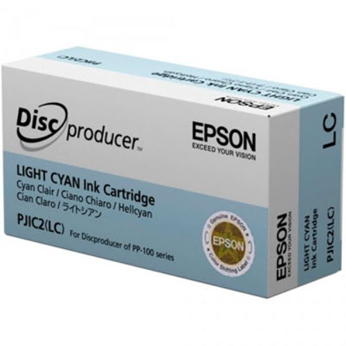 Epson C13S020448 Original | Discproducer PP-50 PP-100 | Cartucho de Tinta | Cian Claro | Tintas Epson Originales