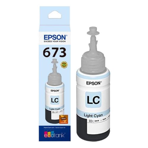 Epson T673520-AL Original | Botella de tinta | Cian | Tintas Epson Originales