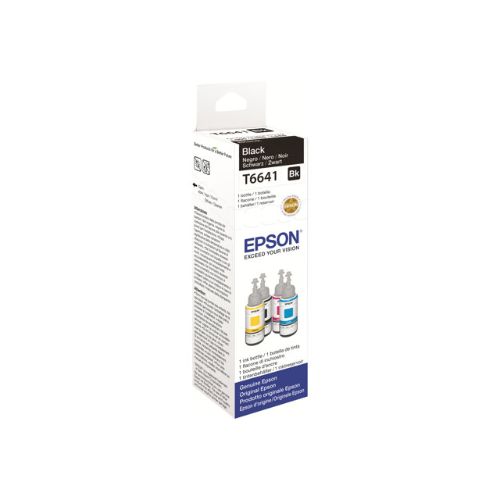 Epson T664120-AL Original | Botella de tinta | Ecotank | Negro | Tintas Epson Originales