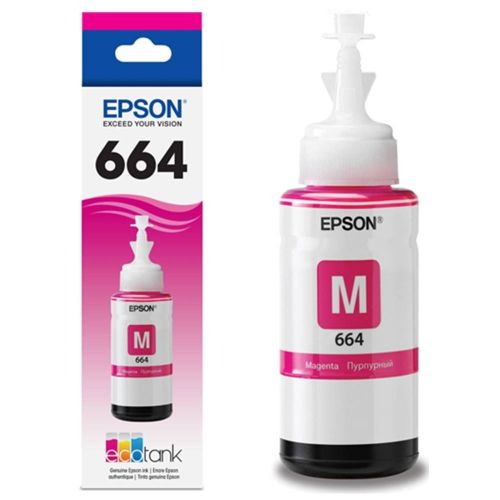 Epson T664320-AL Original | Botella de tinta | Magenta | Tintas Epson Originales