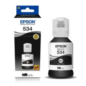 Epson Kit De Relleno De Tinta T534 Negro Inyección De Tinta | Tintas Epson Originales