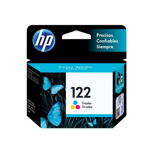 HP 122 Original | Cartucho de Tinta | Tricolor | Tintas HP Originales