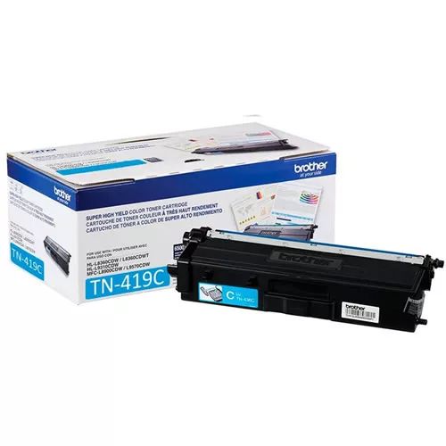 Brother Toner  TN 419C  | Cian | Original | Toners