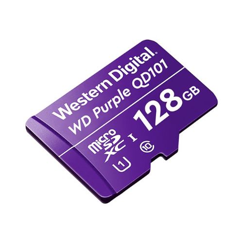 MicroSD Western Digital Purple SC QD101 128GB, Class 10, Speed Class 1 | Tarjetas MicroSD