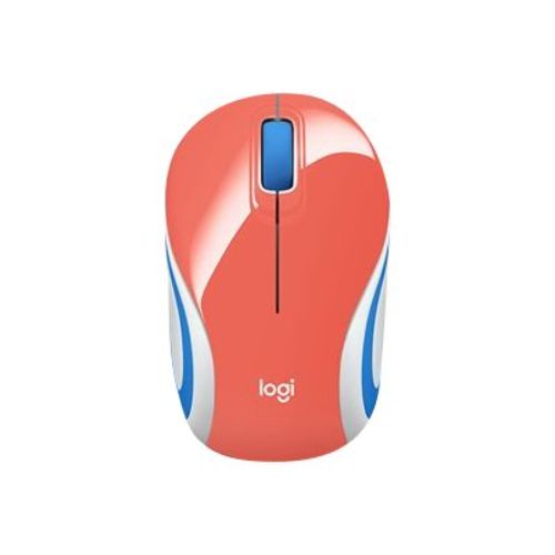 Logitech Mouse Inalambrico M187 3 Botones 2.4 Ghz Coral P/N | Computación 🖥️