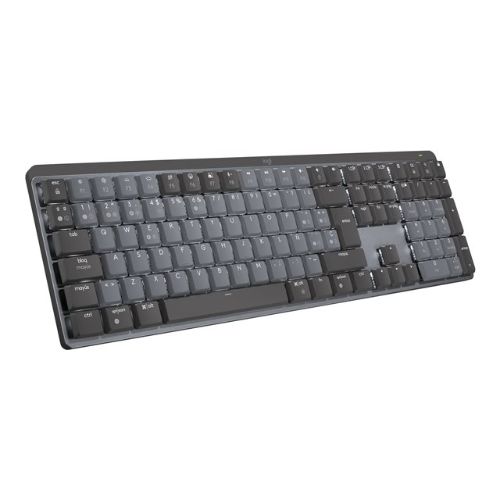 Teclado Mecánico Logitech MX, Switch Tactile Quiet, Bluetooth/Dongle USB, Español, Grafito | Computación 🖥️