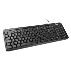 Kit Xtech XTK-301S Teclado y Mouse, Wired, Spanish Keys, USB, Negro | Computación 🖥️