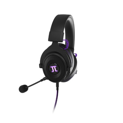 Audífonos Primus ARCUS260S (USB-C, Adaptador 3.5mm, Negro/Morado) | Zona Gamer 🎮