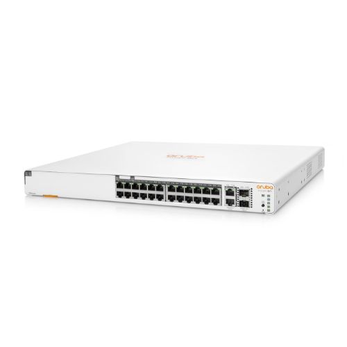 Switch HPE Aruba Instant On 1960 de 24 Puertos, SFP+, 128 Gbps, PoE, 370W | Hubs & Switches