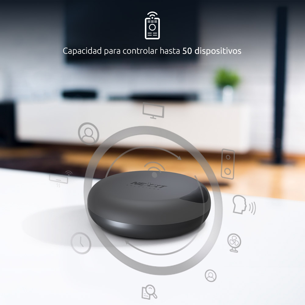 Nexxt Solutions Home Control Remoto Universal Inteligente Nexxt, Wi-Fi, Control | Casa Smart - Domótica 🛜