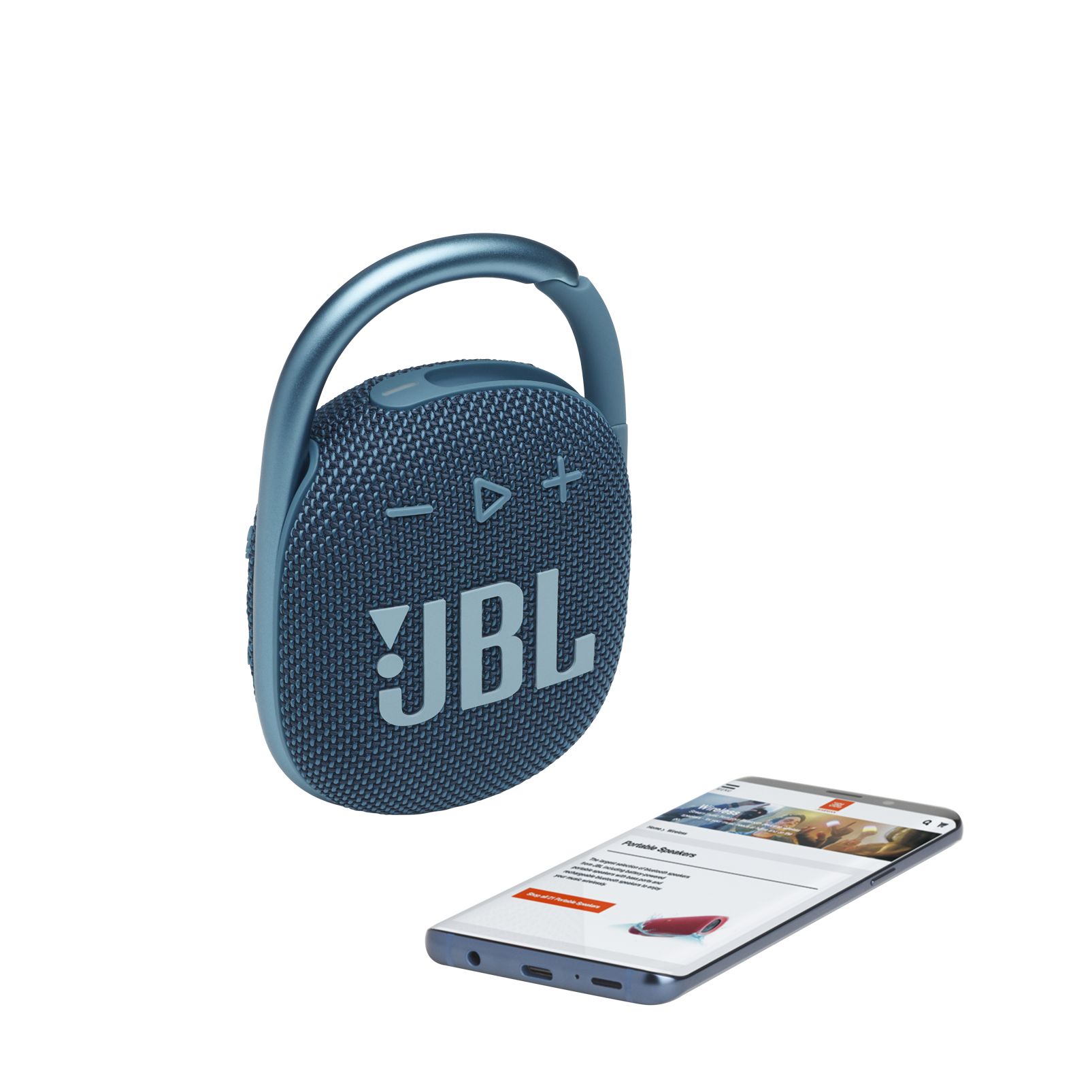 JBL Clip 4 | Blue | Sistemas de Sonido - Barras - Parlantes 🔊