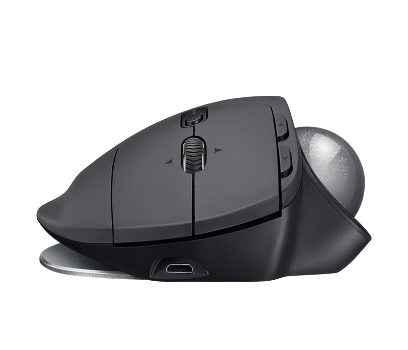Logitech MX Ergo Se regula inclinación mouse ratón mano derecha RF Wireless + Bluetooth Óptico 380 DPI | Mouses Ergonómicos
