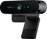 Logitech BRIO 4K Ultra HD camara web Empresarial 13 MP 4096 x 2160 Pixeles USB 3.2 Gen 1 (3.1 Gen 1) Negra | Webcams