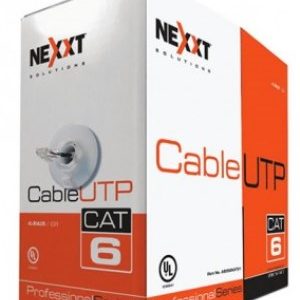 Nexxt Enterprise Cat6 U/UTP Cable 4P 23AWG CM 305m BL | Cat6 (250MHz)