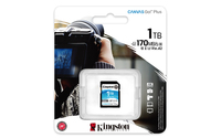 Kingston Technology Canvas Go! Plus 1 TB SD UHS-I C10 SDXC 170R U3 V30 | Tarjetas SD