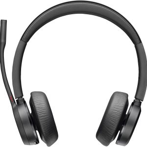 POLY Auriculares Voyager 4320 USB-A con certificación para Microsoft Teams + llave BT700 | Audifonos 🎧